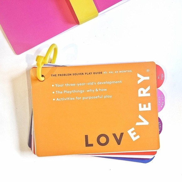 Lovevery 40-48 Months 3 Playkit Guides EUC with covers - Picture 8 of 9